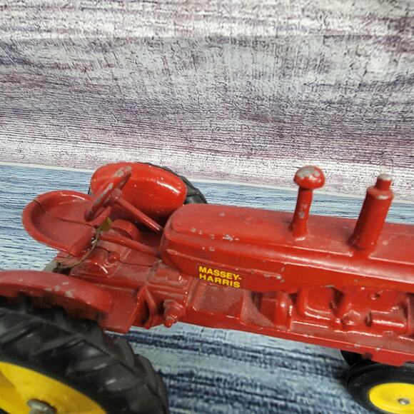 Vtg 1985 scale models 1/16 scale Massey Harris model 44 diecast n/front tractor - Picture 9 of 13